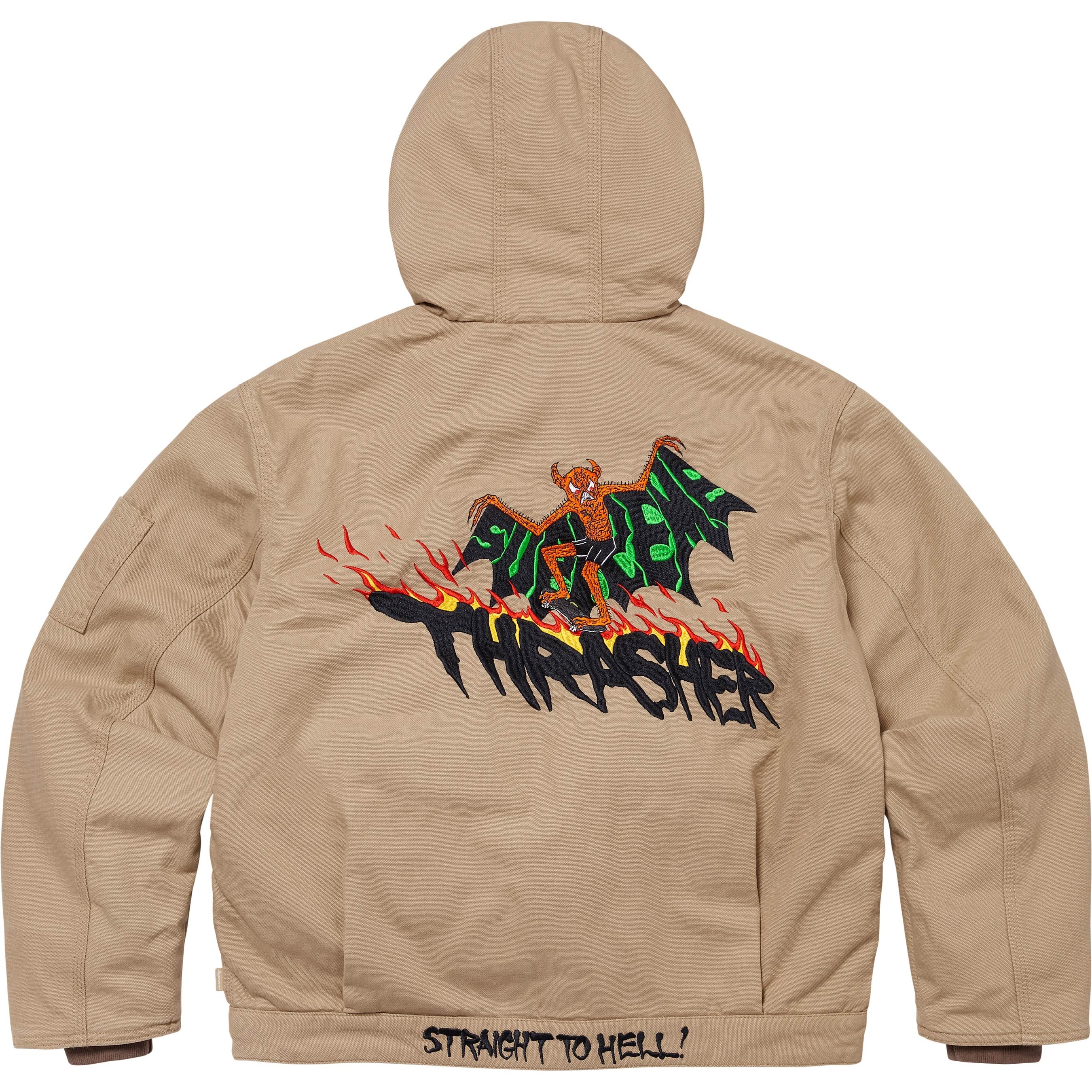 Supreme®/Thrasher® Hooded Work Jacket view 14